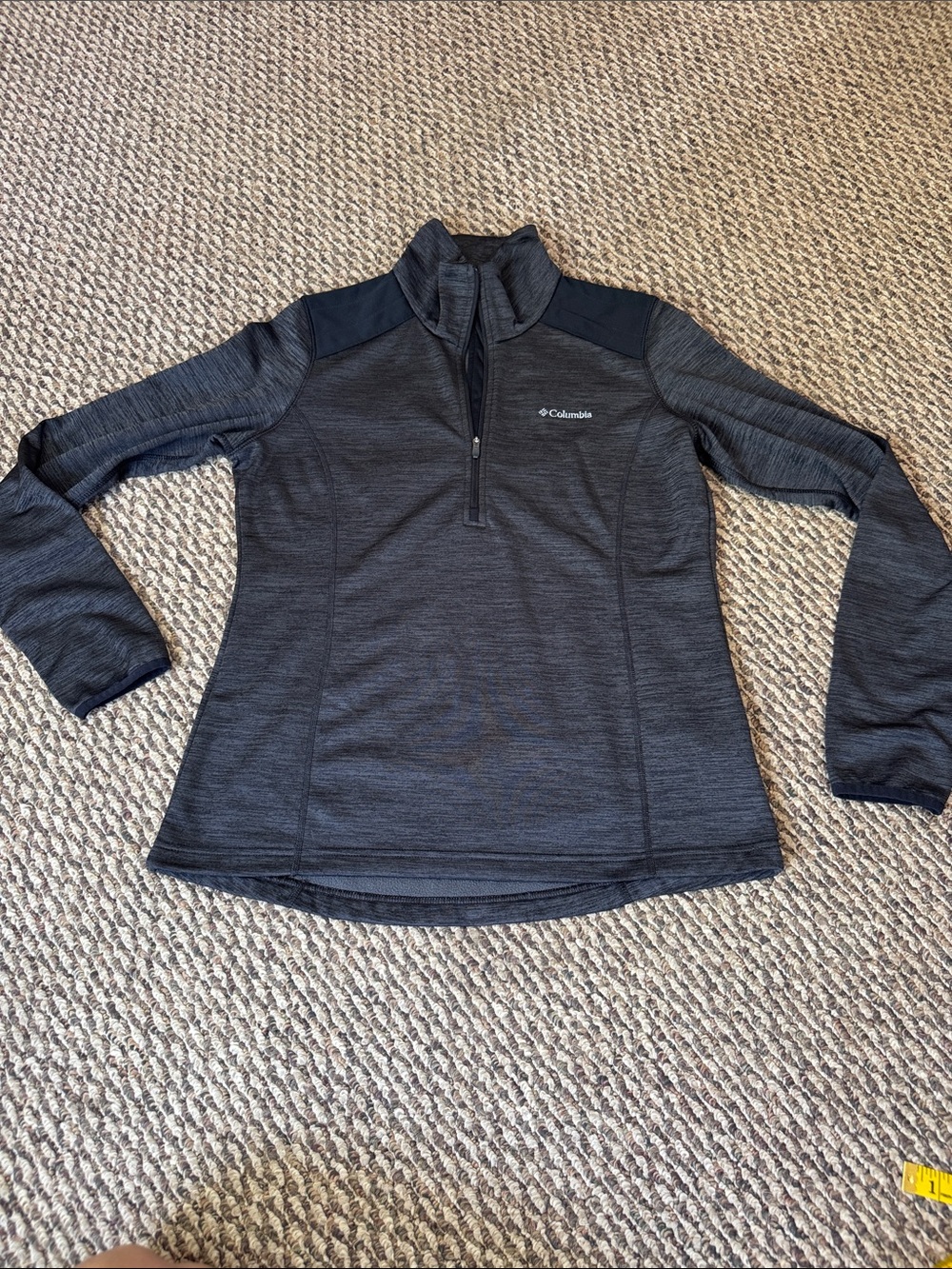Columbia Women's Charcoal Gray Quarter-Zip Pullover Jacket
